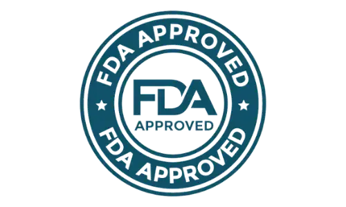 Manufactured in FDA registered facility in the USA